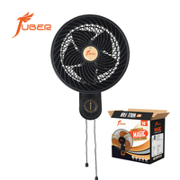 10 Zoll Hitzebeständiger Wandventilator mit Zugkordel, 3-Gang Mechanischer Wandlüfter für Heiße Klimazonen im Nahen Osten