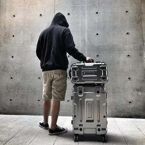 Valise à roulettes pour homme en polycarbonate, 26 pouces, robuste et durable, avec roues épaisses, idéale pour <span class=keywords><strong>les</strong></span> voyages - Prix de gros - Product Image 3
