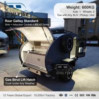 ONLYWE Directement de l'usine, caravane de camping miniature tout-terrain pour les voyages en famille et le camping