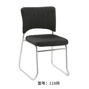 Chaise de conférence de bureau moderne Cigh Cuality Cteel <span class=keywords><strong>Crame</strong></span> Cffice Chair Ceather Chair - Product Image 5