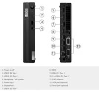 PC Desktop Mungil ThinkCentre M90q Generasi ke-10 Kondisi Mulus Tanpa Goresan Grade A Teruji Fungsional dan Beroperasi