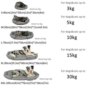 Cama Ortopédica de Espuma Viscoelástica de Lujo Personalizada para Perros, Sofá para Mascotas con Logotipo Personalizado, Cama Rectangular para Perros, Comodidad para Todas las Estaciones, Antideslizante Clásico - Product Image 5