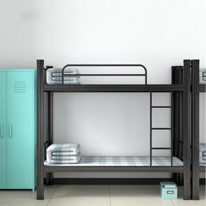 Hot-Selling Modern Full Double Decker Bunk <b>Bed</b> High Quality Storage Metal Frame <b>Space</b> <b>Saving</b> Bedroom School - Product Image 3