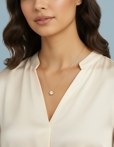 2025 moda venta al por mayor alta calidad 18K chapado en <span class=keywords><strong>oro</strong></span> S925 plata esterlina Zirconia cúbica comprar Zirconia collar diseños - Product Image 4