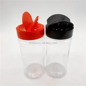 PET Plastic Spice Jar Empty Seasoning Packaging Bottle Salt Pepper Bottle Jar