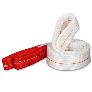 3 tấn 5 tấn 10 tấn Polyester Vải Sling nâng Sling với yếu tố an toàn mắt phẳng 6:1 - Product Image 1