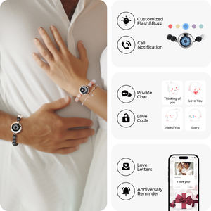 Bracelets en gros <span class=keywords><strong>Totwoo</strong></span> Bracelets intelligents soleil et lune en vrac pour les couples avec amour tactile longue distance - Product Image 5