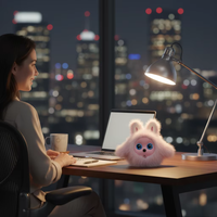 Robot animal de compagnie intelligent IA, jouet interactif en peluche avec chat vocal IA