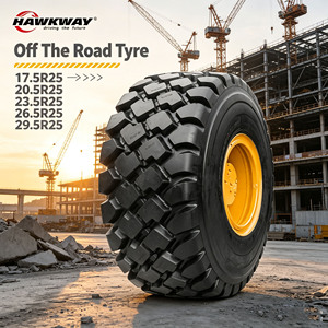 Neumático Sólido Sin Cámara de Alta Calidad OTR E-3/L-3 HK1 26.5R25 para Minicargadoras y Ruedas - Product Image 3