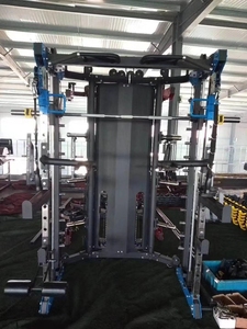 Estante de alimentación todo en uno <span class=keywords><strong>Smith</strong></span> y Cable con material de hierro de diseño multifunción cruzado de pila de peso - Product Image 5