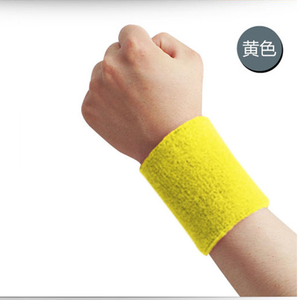 Aofeite कस्टम टेनिस जेब कपास खेल बच्चों फुटबॉल बैंड wristbands sweatbands कलाई पसीना बैंड - Product Image 6