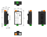 Milesgo Modbus,BACnet a BACnet IP,Modbus TCP,OPC UA,MQTT BTL Certificación CE BA Sistema IOT Recopilación de datos