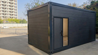 WELLCAMP Casa Contenedor Modular Prefabricada de Acero de 20 y 40 pies, de Instalación Rápida, Portátil, para Oficina, Dormitorio o Baño