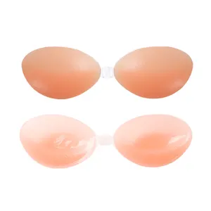 Xw015 OEM & ODM Áo ngực đôi đẩy lên vô hình Nhà sản xuất Silicone áo ngực - Product Image 1