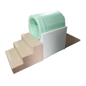 Tobogán de túnel de juego suave para niños, juego suave para interior, juego moderno para niños, juego de fiesta de alquiler, barato, color rosa Pastel - Product Image 3