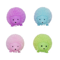 Nouvelle balle anti-stress gonflable lumineuse XTQ en forme de hérisson, mignonne et écologique, pour enfants