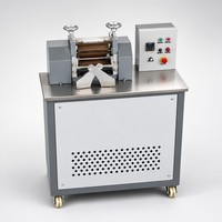 Kunststoff-Pelletiermaschine Bimetallwalze Zweiwalzenmühle Verschleißfeste Hochfüllstoff-Misch- und Granuliermaschine CE