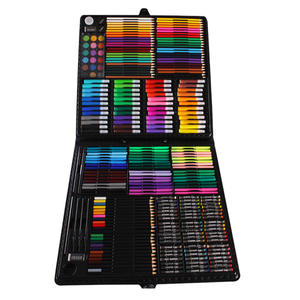 258 Pcs Set Alat Seni Inspiratif untuk Menggambar dan Sketsa, Set Alat Tulis Hadiah Ulang Tahun untuk Anak Laki-laki dan Perempuan - Product Image 3