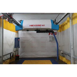 Wuhan car wash machine factory no brush type big brushless car washing machine systems tunnel2021