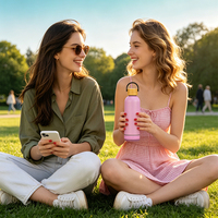 Gobelet isotherme en acier inoxydable à double paroi de 17 oz avec ouvre-bouteille, 430 ml, tasse à musique, tasse à boire élégante et intelligente pour les voyages