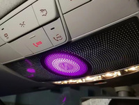 Lampe de lecture de toit, lumière d'ambiance, modification de l'intérieur de la voiture, compatible avec Mercedes Benz Classe S W222