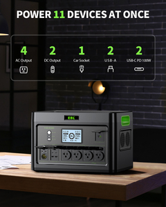 EBL Outdoor 36000 MAH Charging 2400W Portable Power Station <b>Generators</b> Lifepo4 2400W Solar <b>Mobile</b> Power Station for Home - Product Image 4