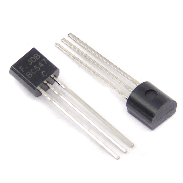 Triode BC547C BC547 TO-92 0.1A 45V Low Power NPN Transistor