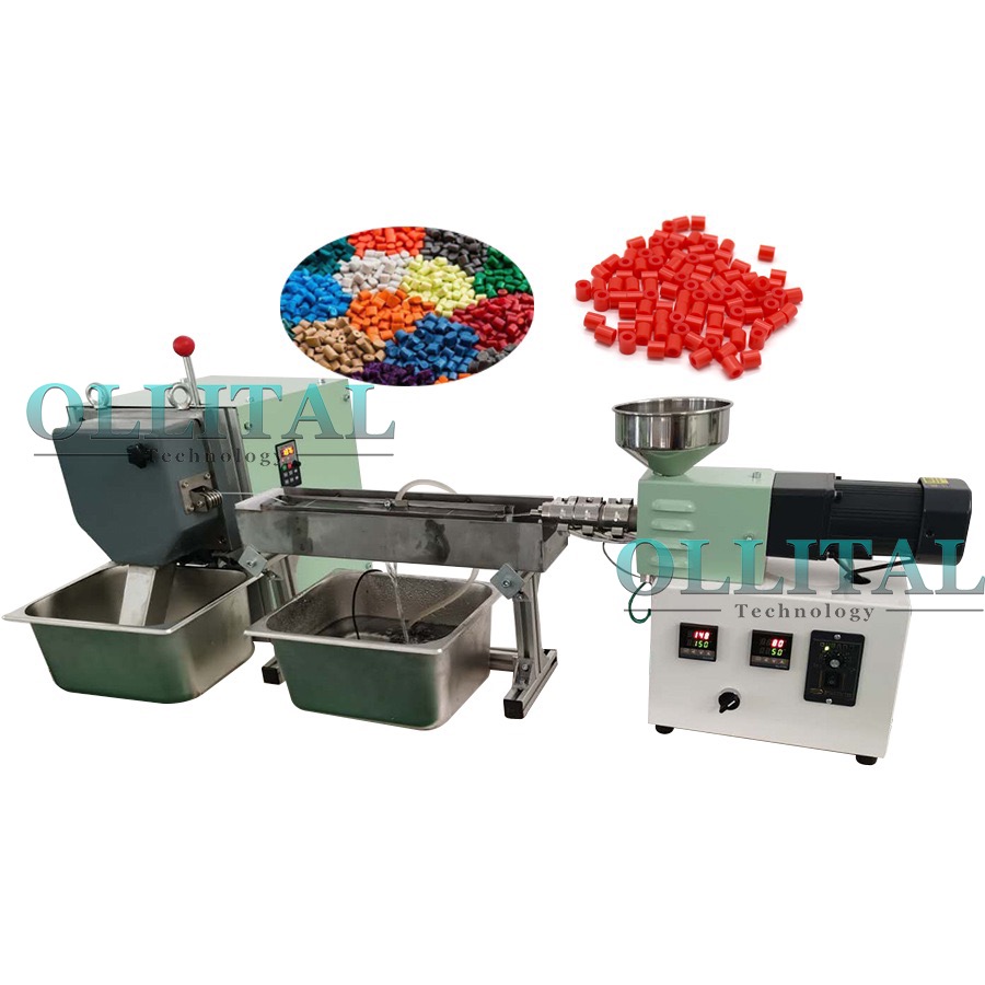 Высококачественный Настольный пластиковый гранулятор, резак для пластиковых гранул, машина для гранулирования пластика