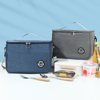 Sac isotherme à fermeture éclair personnalisé de grande capacité en gros, durable et isolé pour le stockage des aliments en extérieur