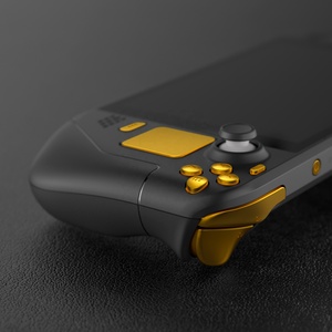 EXtremeRate - Juego Completo de Botones de Repuesto Cromados en Oro para Reparación de la Consola Steam Deck LCD - Product Image 3