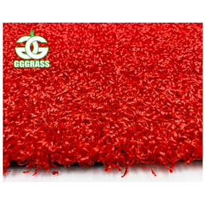 Gazon rouge de 12mm, 13mm, gazon de terrain, Tennis, gazon artificiel - Product Image 4