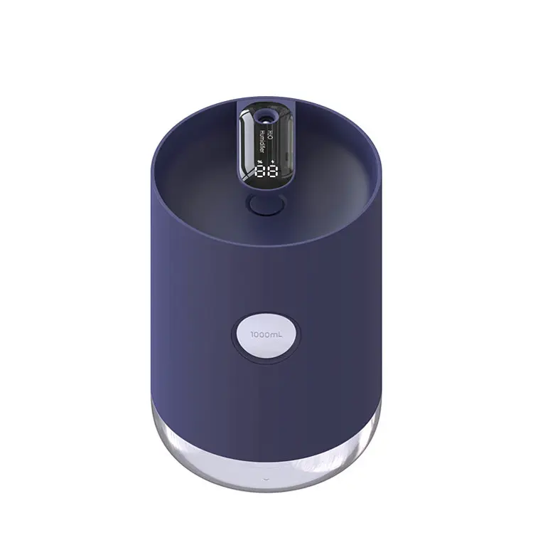 USB 충전식 스마트 H2o 휴대용 1L 배터리 작동 가습기 홈 침실 사무실