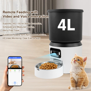Comedero Automático Ecológico Portátil de Lujo con Cámara Ultra Gran Angular, WiFi 2.4G, Doble Banda 5G, Aplicación Inteligente para Mascotas - Product Image 5