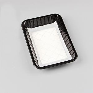 Offre Spéciale : Tampon absorbant jetable de qualité alimentaire pour emballage viande-légumes, 170*110mm, pour maintenir l'eau fraîche - Product Image 1