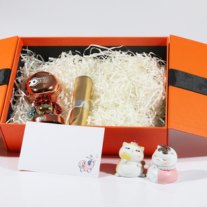 Custom Men Birthday <b>Box</b> Gift Set Magnetic Double Door Gift <b>Box</b> with Ribbon - Product Image 4