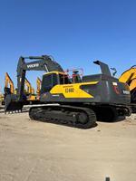 Excavatrice sur chenilles hydraulique d'occasion Volvo EC480D, vente chaude