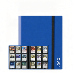 Álbum de Tarjetas Coleccionables de 9 Bolsillos y 540 Tarjetas, con Páginas de Doble Cara y Correa Elástica para Tarjetas Deportivas, Fotográficas y de Pokémon - Product Image 1