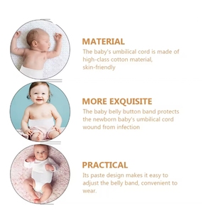 Faja Umbilical de Algodón de Grado Médico para Recién Nacidos con Función de Alivio, Protección Suave para el Abdomen, 0-12 Meses - Product Image 4