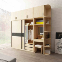 1 pièce de haute qualité pour chambre à coucher, Design mural, armoire à vêtements portables multi-usage