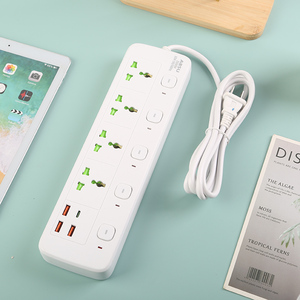 Nuova Tecnologia NEW TIMES: Presa Multipla da Esterno con Cavo di Prolunga, Connettore Multiplo, Multipresa di Sicurezza, Forniture Elettriche - Product Image 4