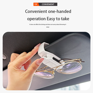 Clip universel pour lunettes de soleil et cartes, à fixer sur pare-soleil de voiture – Meilleure vente - Product Image 5