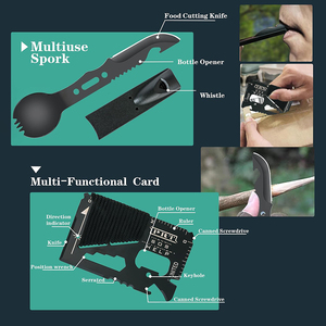 <span class=keywords><strong>Kit</strong></span> <span class=keywords><strong>de</strong></span> <span class=keywords><strong>survie</strong></span> d'urgence essentiel populaire <span class=keywords><strong>de</strong></span> 37 pièces et équipement <span class=keywords><strong>de</strong></span> randonnée en pleine nature, <span class=keywords><strong>kit</strong></span> <span class=keywords><strong>de</strong></span> <span class=keywords><strong>survie</strong></span> pour le camping en plein air et les aventures - Product Image 2