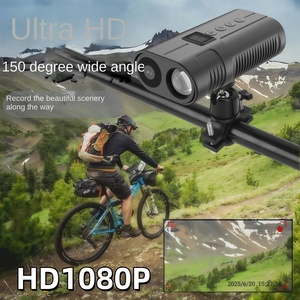 1080p HD Headlight Motion Recorder With TF <b>Memory</b> <b>Card</b> for Outdoor Riding Video HD Camera Headlight - Product Image 2