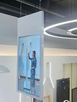 Écran d'affichage numérique double face à très haute luminosité 43/49/55 pouces, écran publicitaire pour vitrine, mur vidéo 700 nits pour centre commercial
