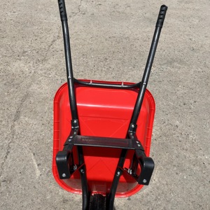 Carriola per Costruzioni Civili Wb6200, Capacità di Carico 130kg, Capacità d'Acqua 65L, Manico in Acciaio, Materiale in Ferro e Metallo - Product Image 3