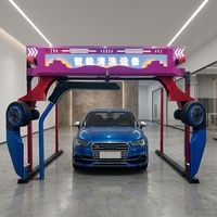 Équipement de lavage de voitures électrique entièrement automatique intelligent en acier avec une puissance de 1500W, caractéristiques écologiques, édition de luxe, garantie de 3 ans