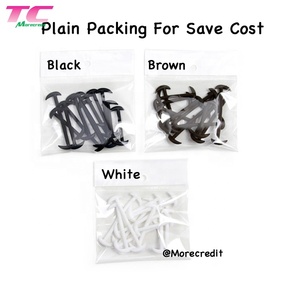 Giày da Dễ Dàng Sửa Chữa Vòng Dây Giày Không Có Cà Vạt Đàn Hồi Silicone Giày Ren Thời Trang Neo Ren - Product Image 5