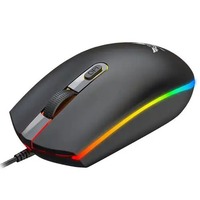 Souris de bureau filaire USB personnalisée, clic silencieux, optique, pour ordinateur de bureau, fournisseur en gros