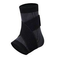 Attelle de cheville Compression réglable Soutien de la cheville Attelle de cheville solide Protection sportive