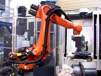 Robot entièrement automatique de haute précision KUKA KR 50 2100-2 avec servomoteur AC IP67 pour le chargement/déchargement des centres d'usinage CNC